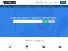 Tablet Screenshot of littlecore.com